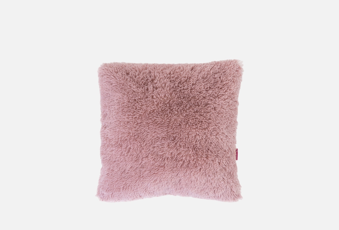 

Подушка декоративная N FAMILY, Розовый, С длинным ворсом, 40х40 1 шт
