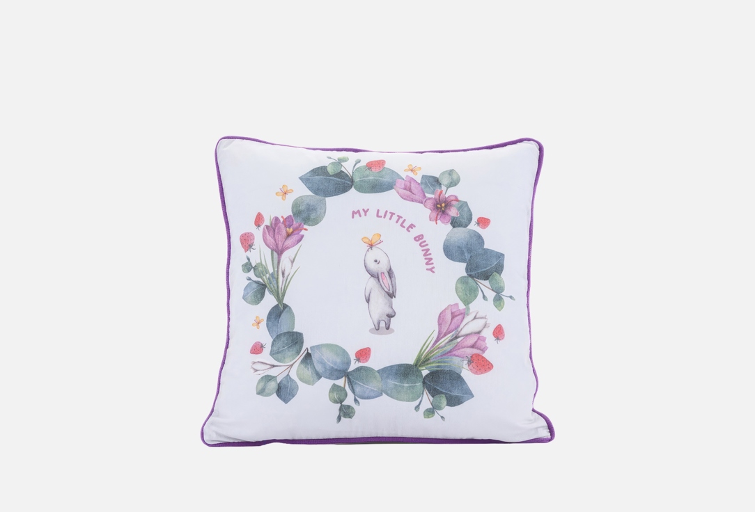 Изображение товара Подушка декоративная N Family My Little Bunny с кантом, 40х40