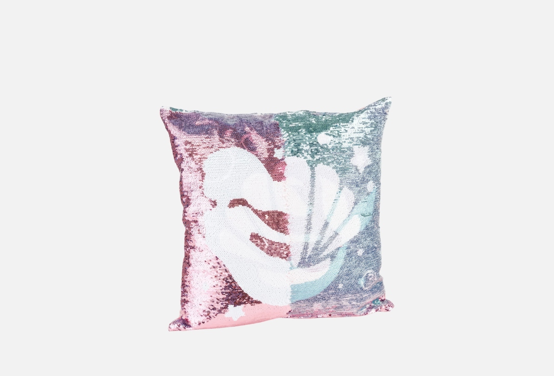Изображение товара Подушка декоративная N Family Mermaid с пайетками, 48х48
