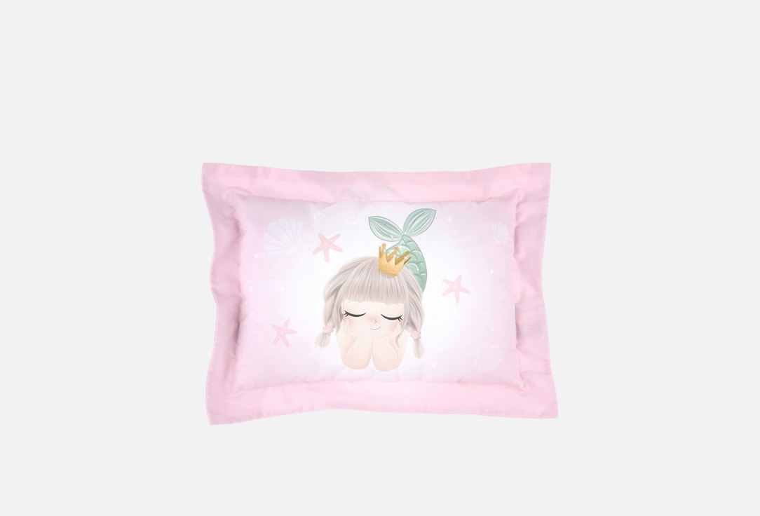 Изображение товара Подушка декоративная N Family Mermaid розовая, 45х30