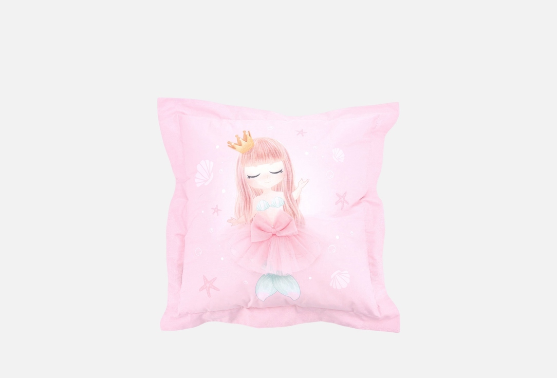 

Подушка декоративная N FAMILY, Розовый, Mermaid с фатином, 40х40 1 шт