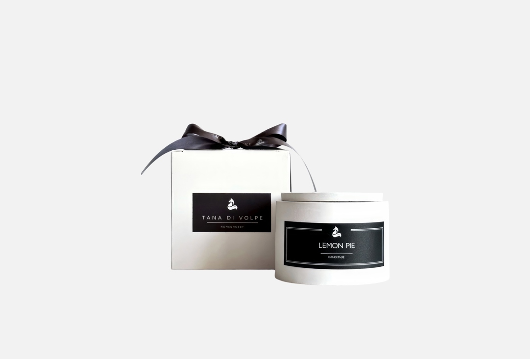 

Ароматическая свеча TANA DI VOLPE, Lemon pie 130 мл