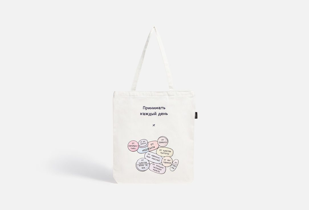 

Сумка-шопер LOREX, DEPRESSION SMILE 1 шт