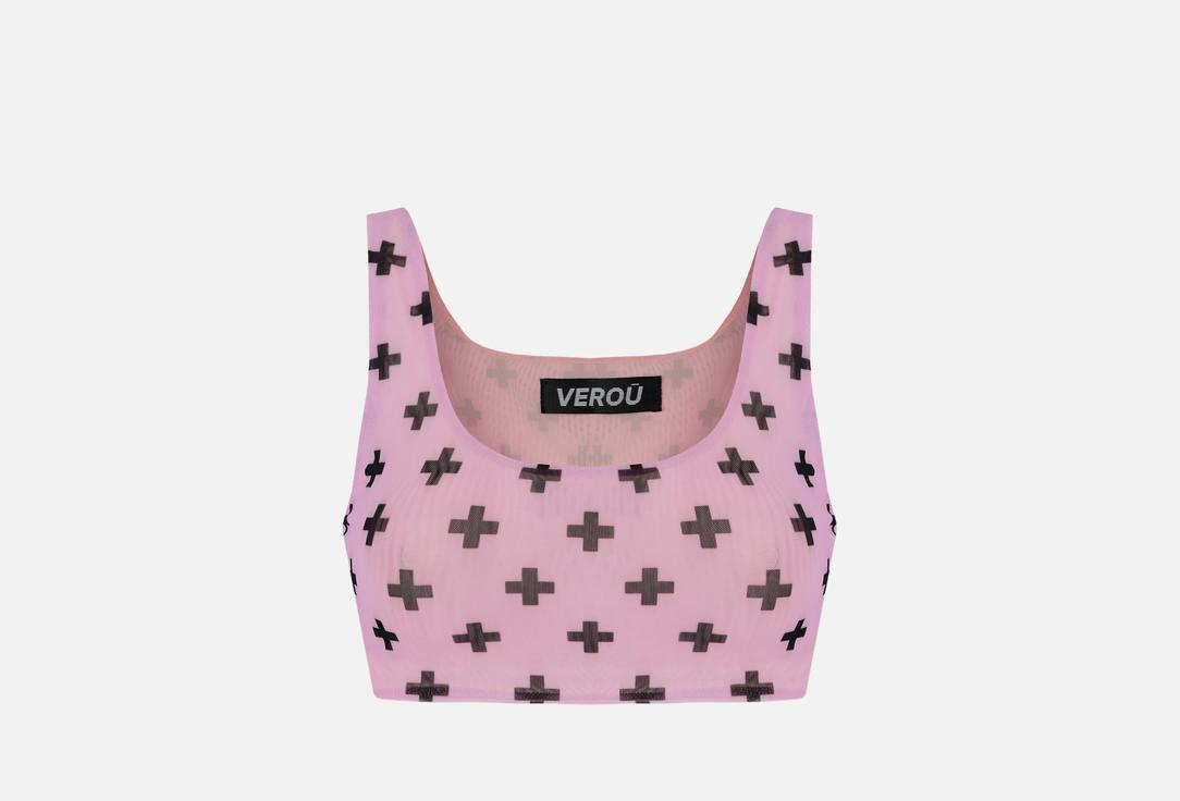 Крестик розовый M мл