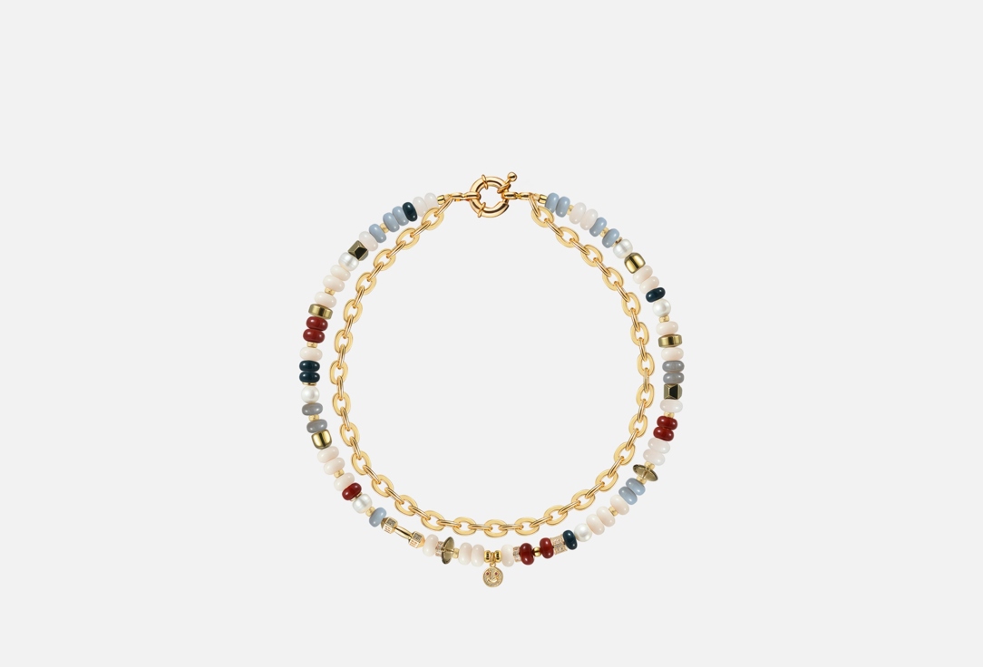 Изображение товара Колье PINS&JULS Fortune Burgundy