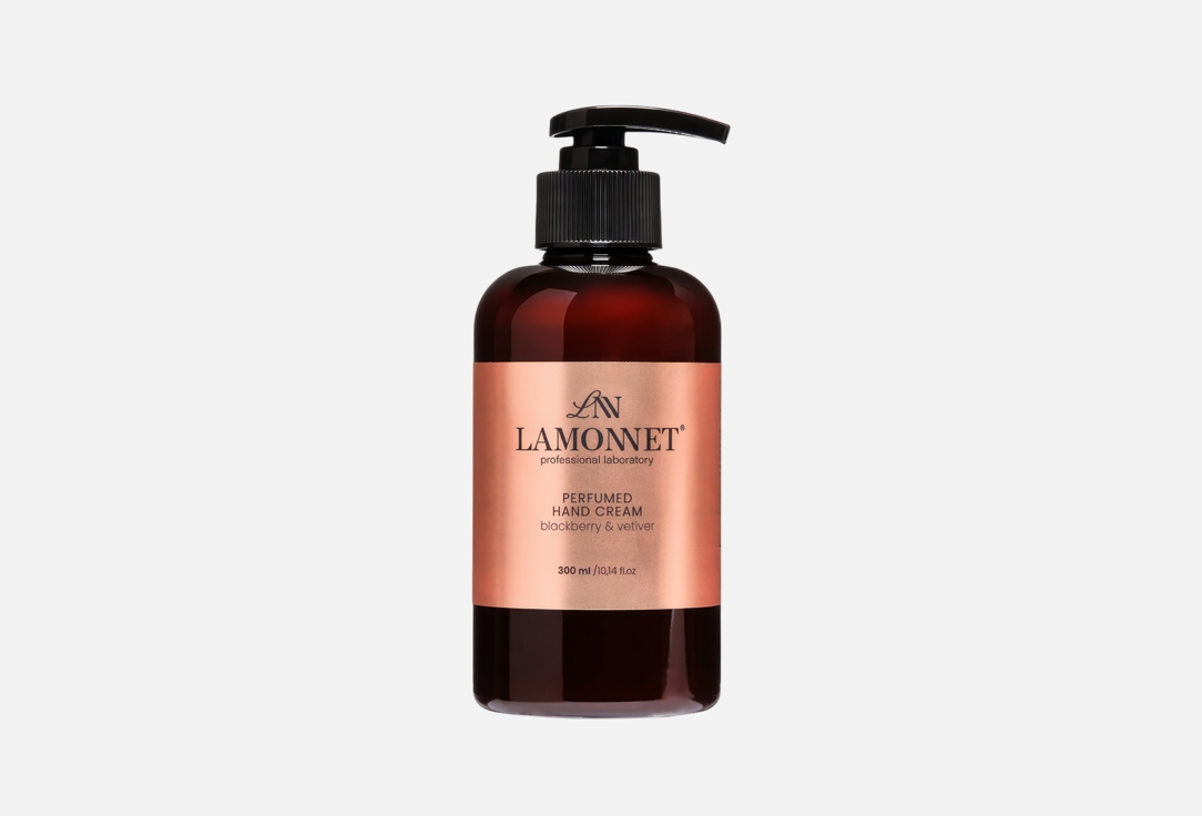 Парфюмированный крем для рук LAMONNET Blackberry & vetiver 300 мл