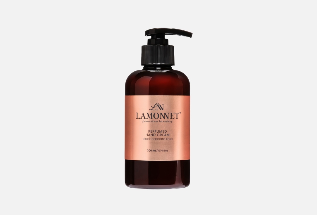 Парфюмированный крем для рук LAMONNET Black baccara rose 300 мл