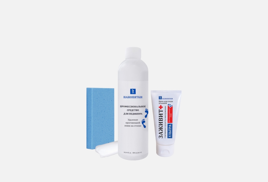 

Набор для педикюра НАНОПЯТКИ, Заживит ультра 4 шт