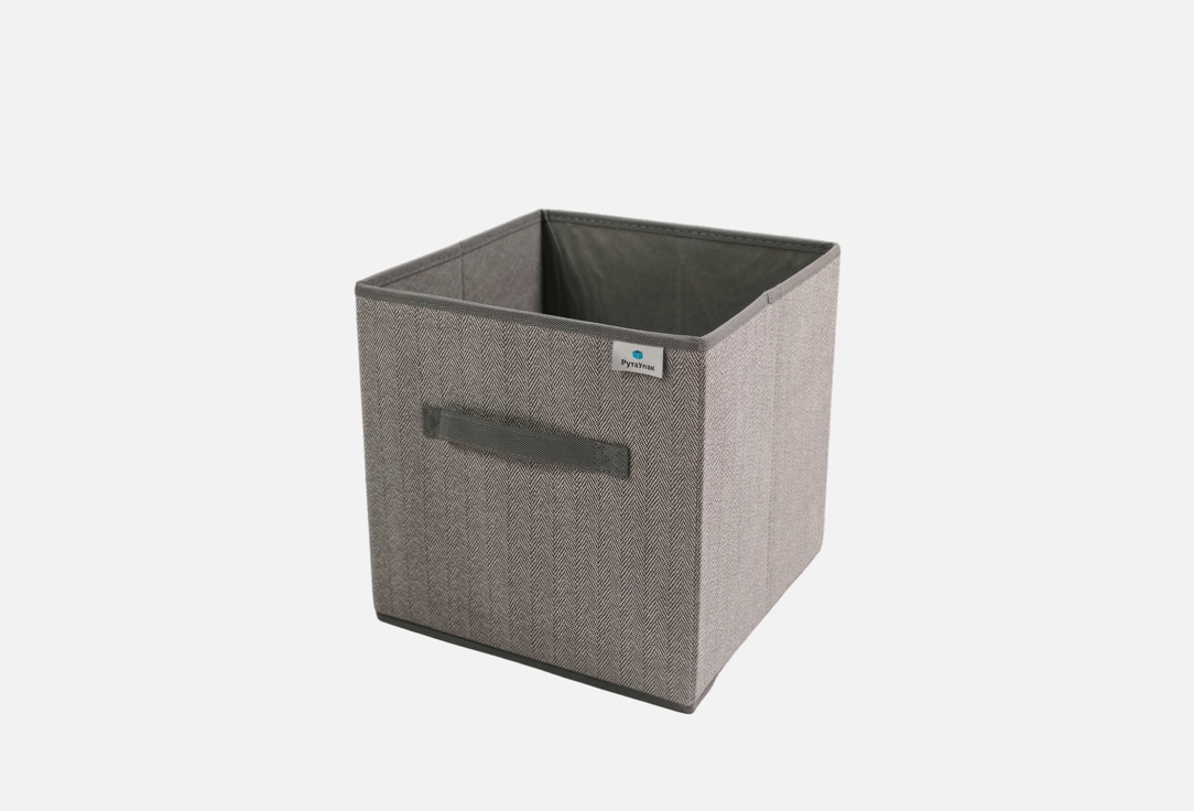 Изображение товара Коробка для хранения вещей РутаУпак СЕРЫЙ, 30х30х30