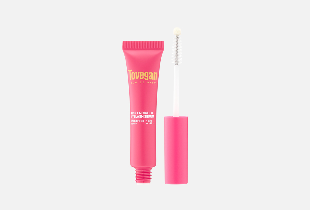 

Обогащенная сыворотка для ресниц и бровей TOVEGAN, Pink Enriched Eyelash 10 мл