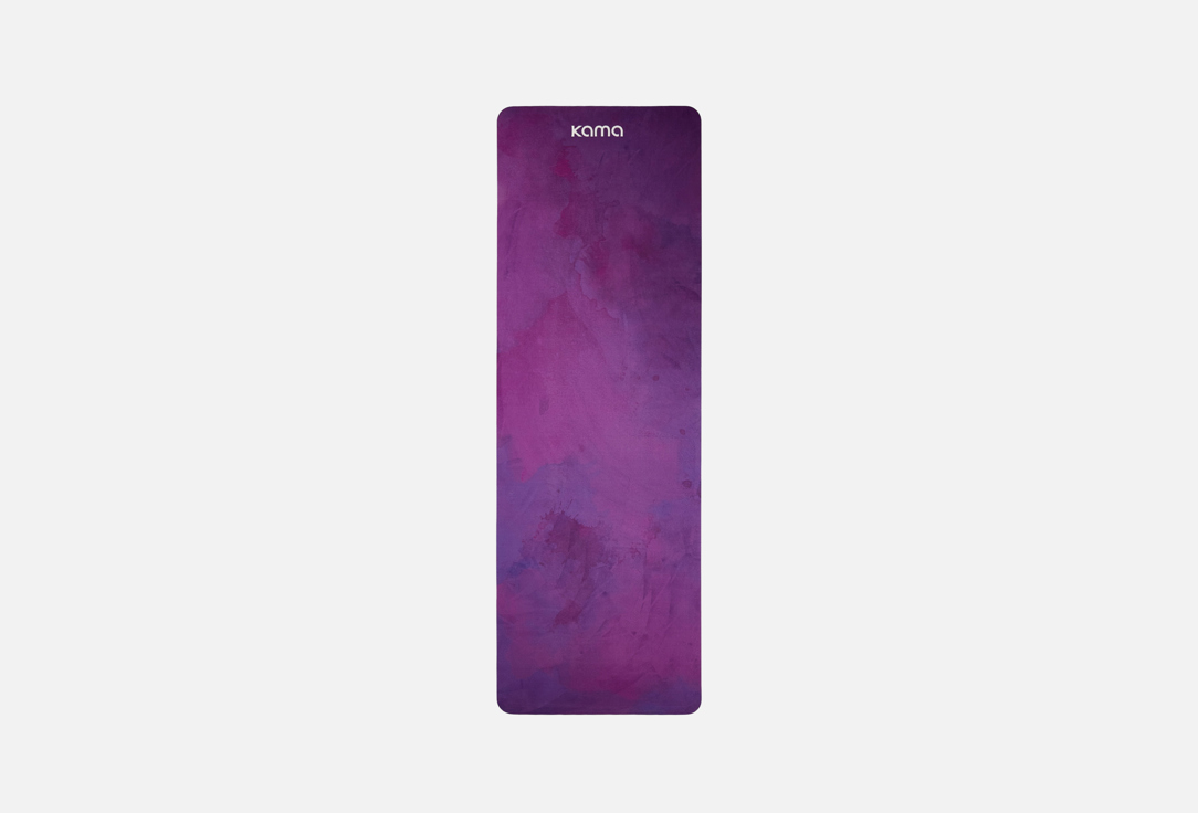 Коврик для йоги и фитнеса KAMA Mat purple 1 шт