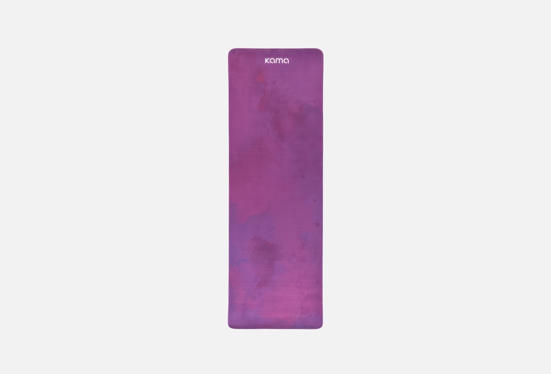 Коврик для йоги и фитнеса KAMA Mat purple 1 шт