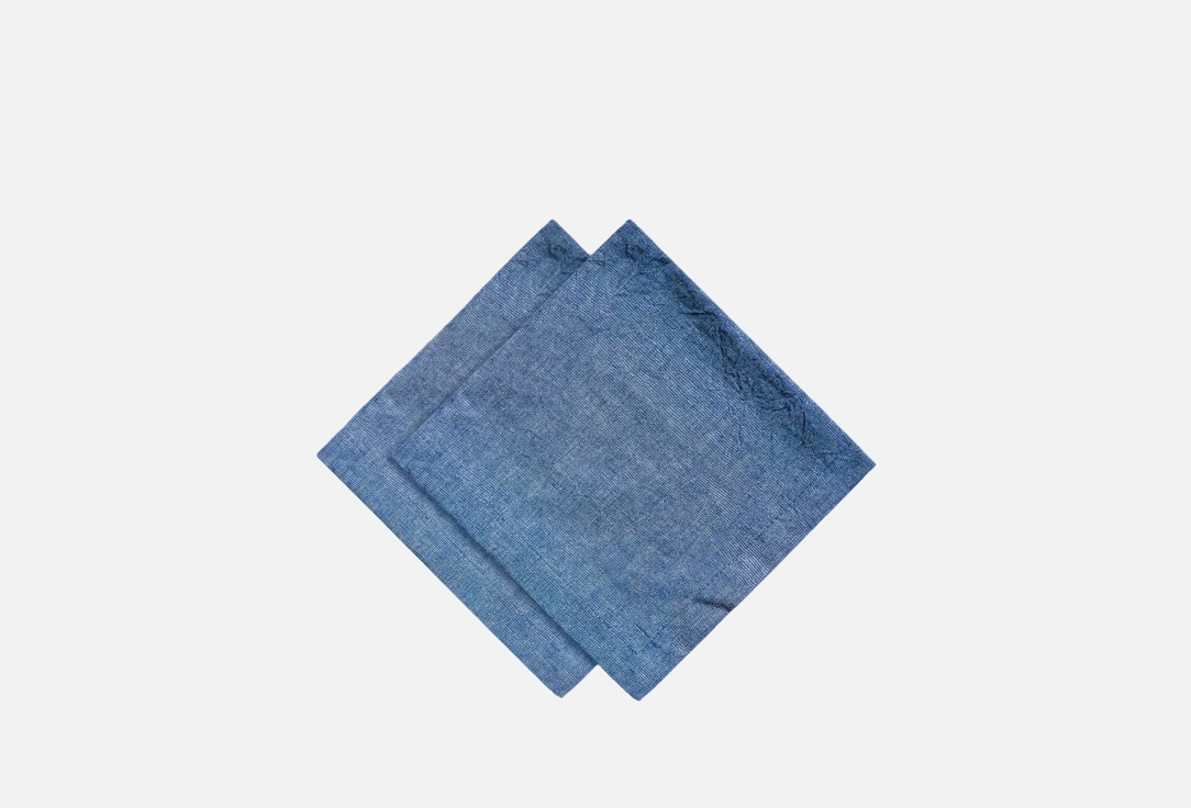 

Набор столовых салфеток VERETIĒ, Синий, DENIM, 40х40 2 шт