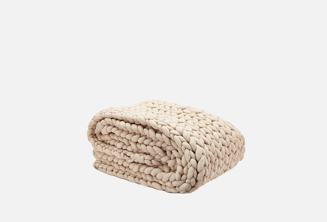 

Утяжеленный плед SLAAP, Бежевый, 120x180 1 шт