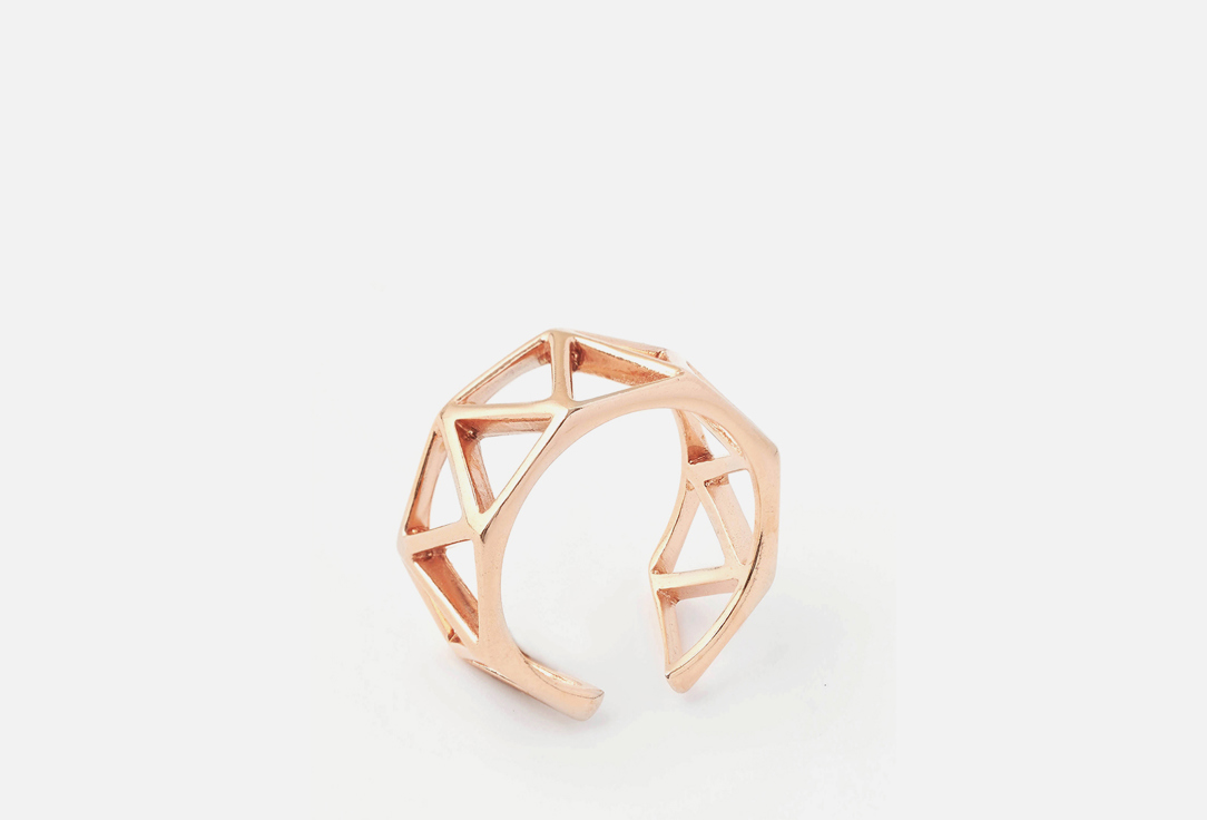 Изображение товара кольцо Настроение женщины Геометрия в золоте