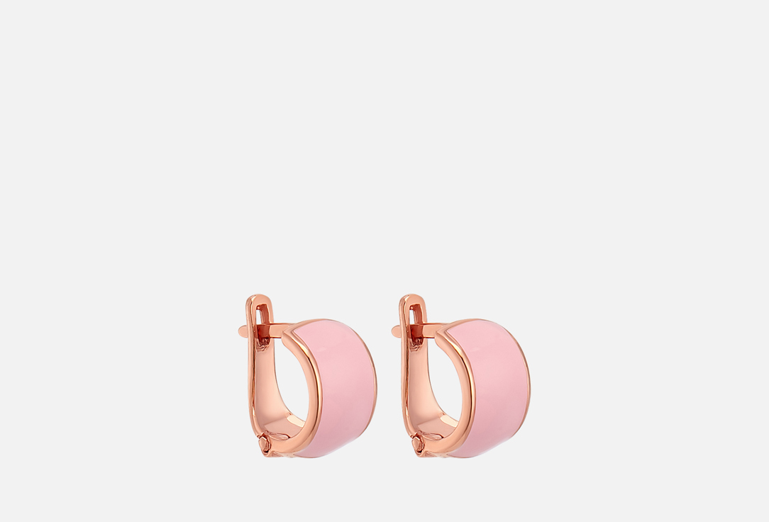 

Серьги НАСТРОЕНИЕ ЖЕНЩИНЫ, Зефирка в золоте 2 шт