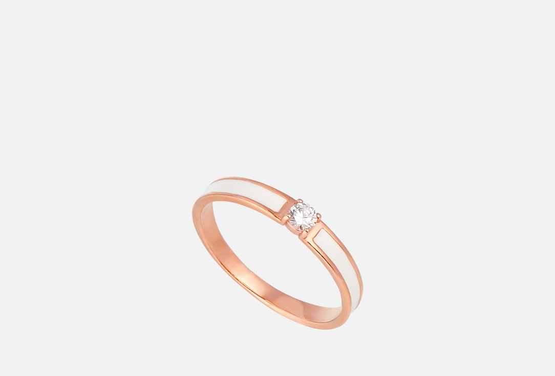 Изображение товара Кольцо Shine&Beauty золотое с фианитами для женщин