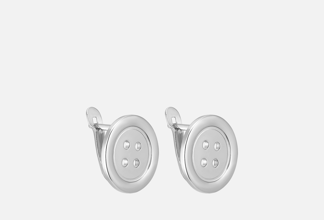 Изображение товара Серьги Настроение женщины Пуговка