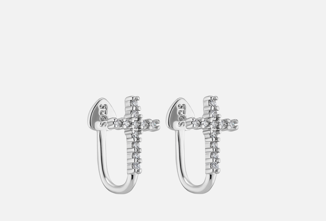 Изображение товара Серьги-каффы Настроение женщины Крест