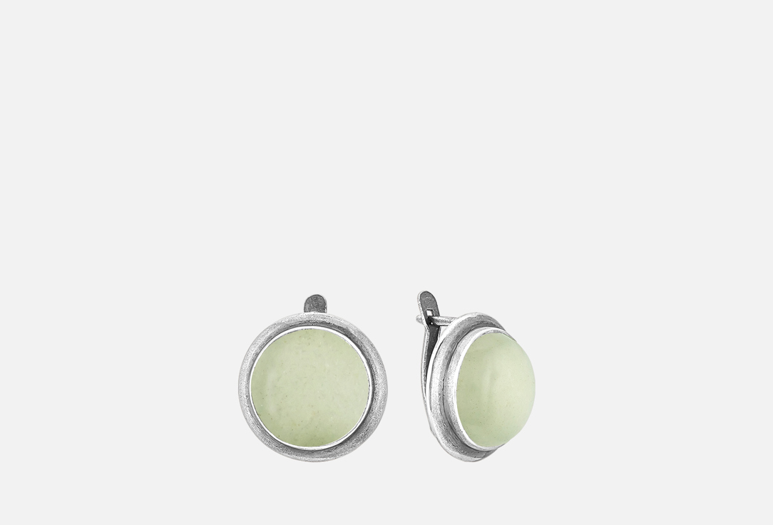 

Серьги НАСТРОЕНИЕ ЖЕНЩИНЫ, Нефрит 2 шт