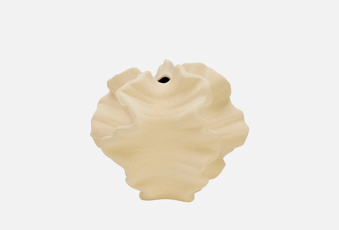 

Ваза L.AMORE, Белый, Boho, белая. 17 см 1 шт