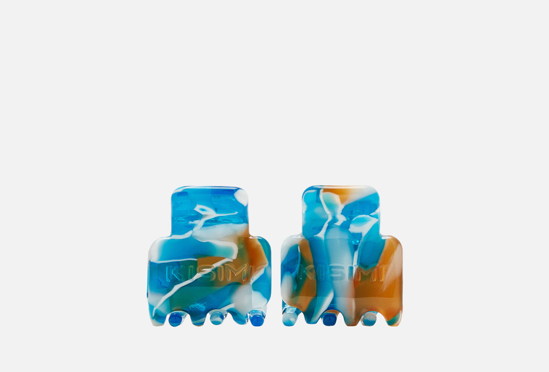 Изображение товара Крабики для волос KISIMI голубые XS