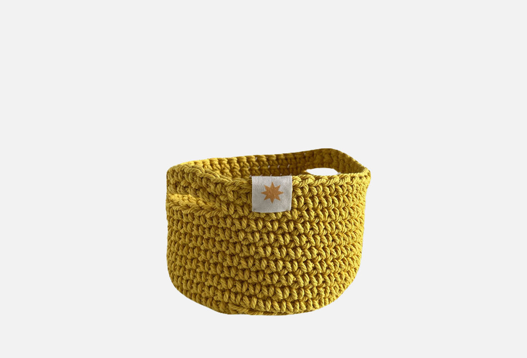 

Корзина для хранения OHLOVEPOWER, Village Yellow S 1 шт