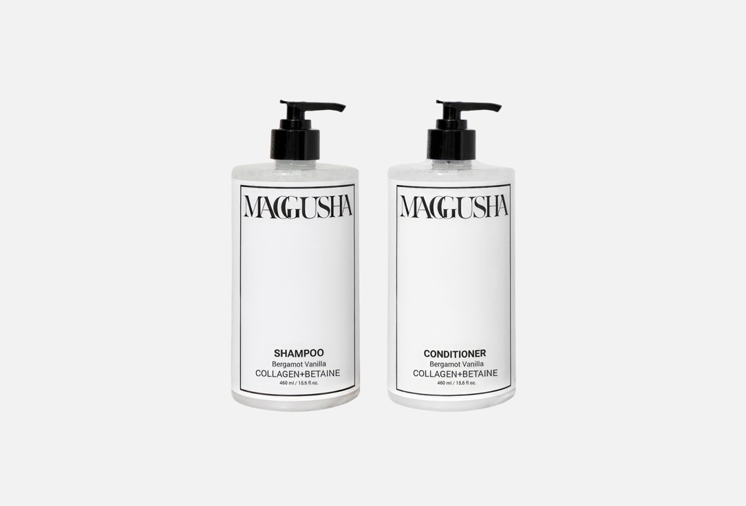 

Набор: шампунь и кондиционер для волос MAGGUSHA, Collagen+betaine 2 шт