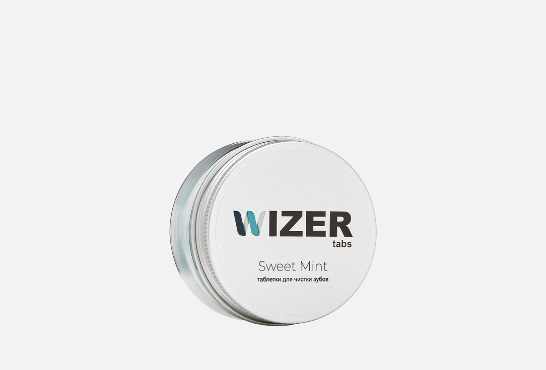 

Зубная паста в таблетках WIZER, Sweet mint 65 шт