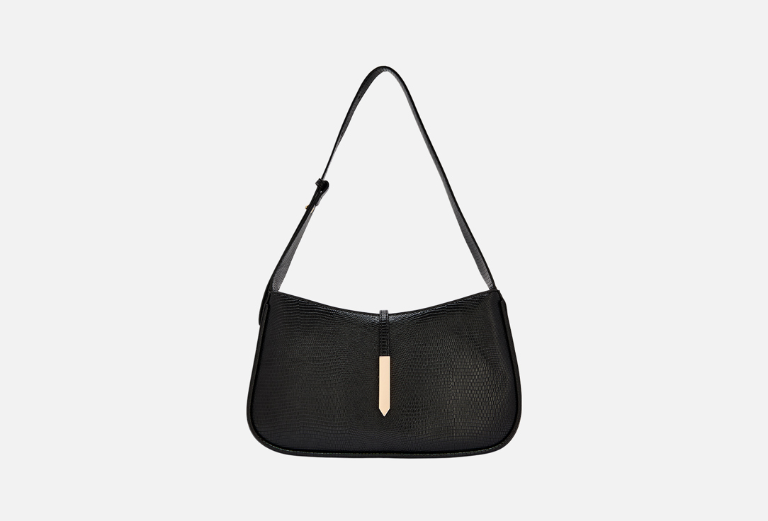 Изображение товара Стильная сумка кросс-боди черная из эко кожи для женщин