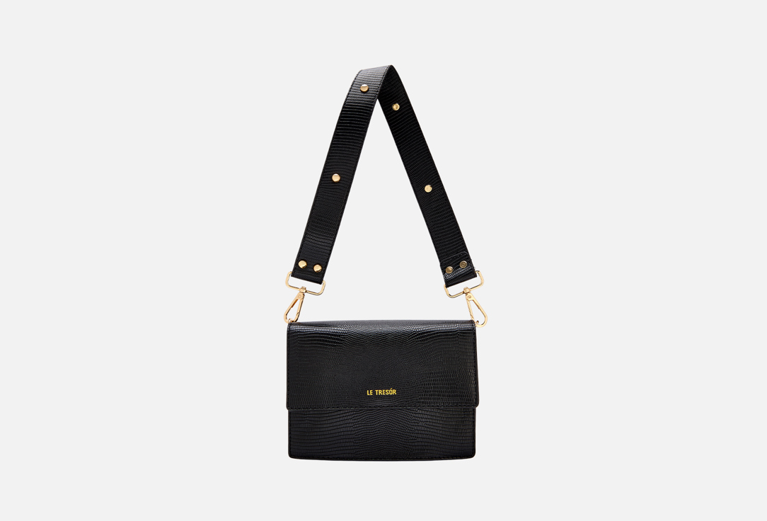 Изображение товара Сумка кросс-боди на ремне Le TRESOR черная