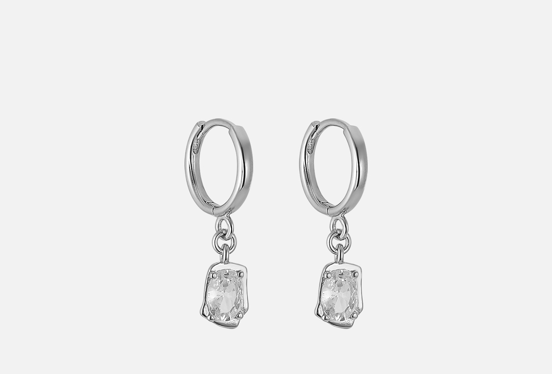 Изображение товара Серьги VENUS. casual crystal drop silver