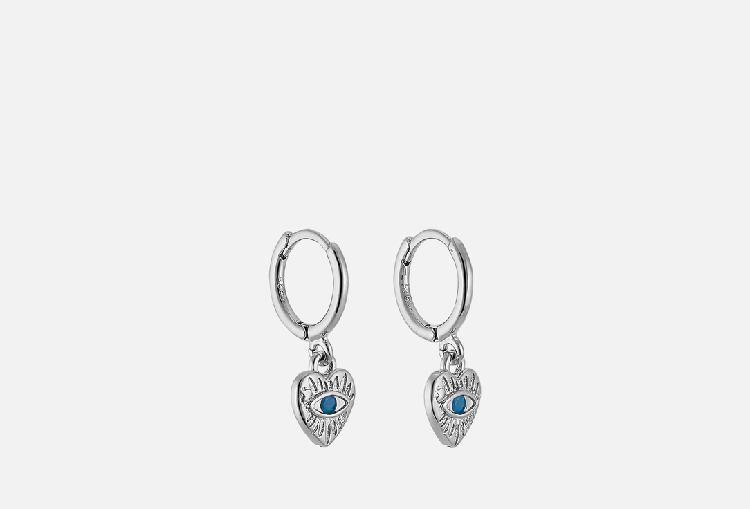 Изображение товара Серьги VENUS. casual hearts eye silver