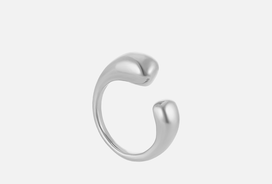 Изображение товара Кольцо VENUS semidrop silver из нержавеющей стали для женщин регулируемое