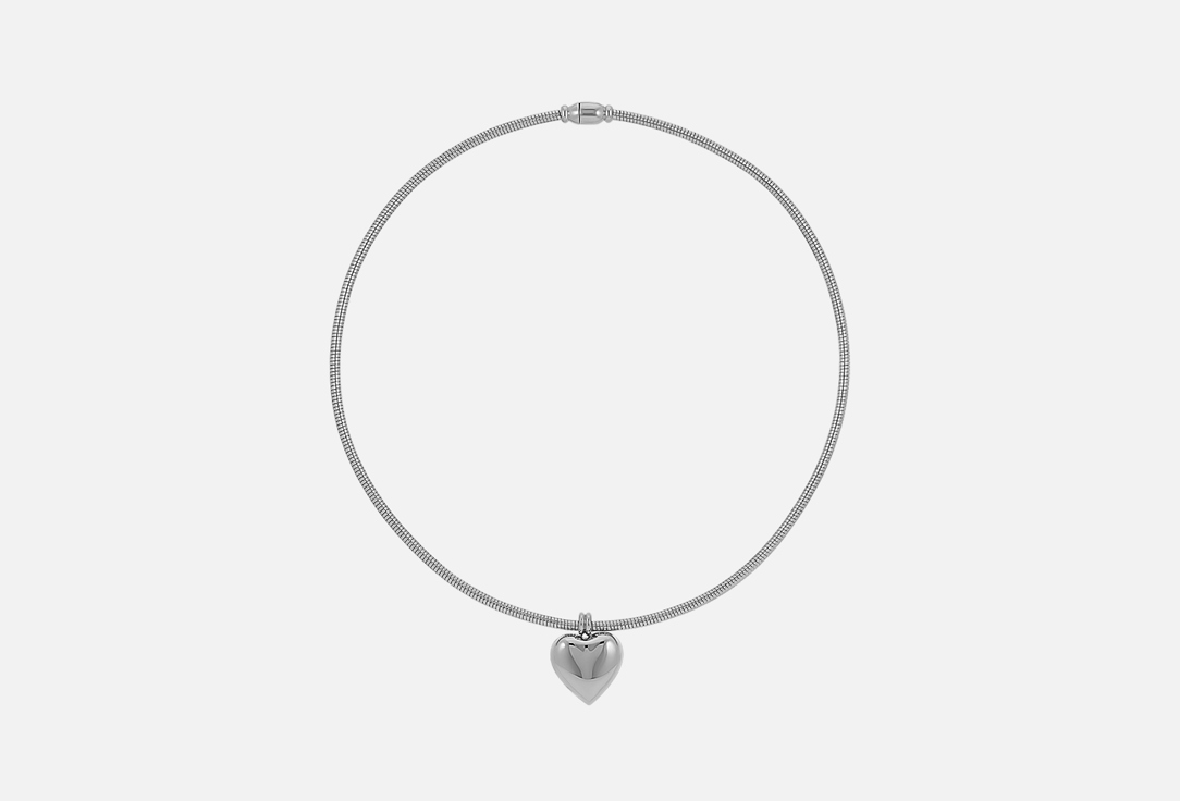 Колье VENUS. Tight heart silver 1 шт