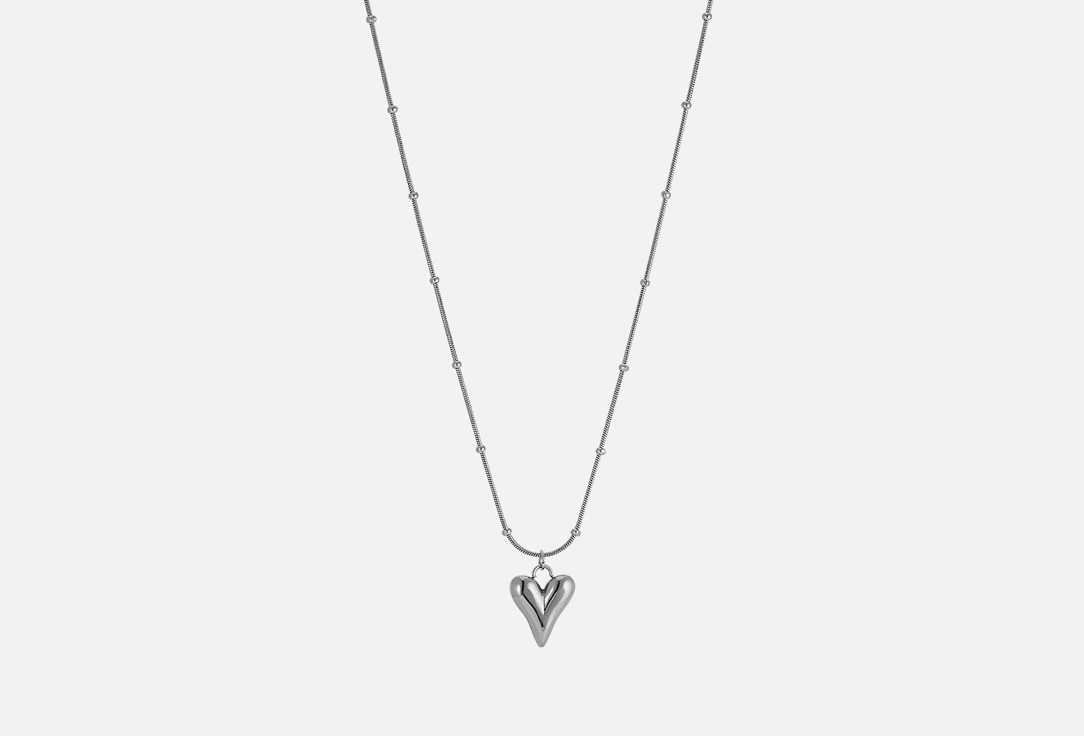 Колье VENUS. Heart me silver 1 шт