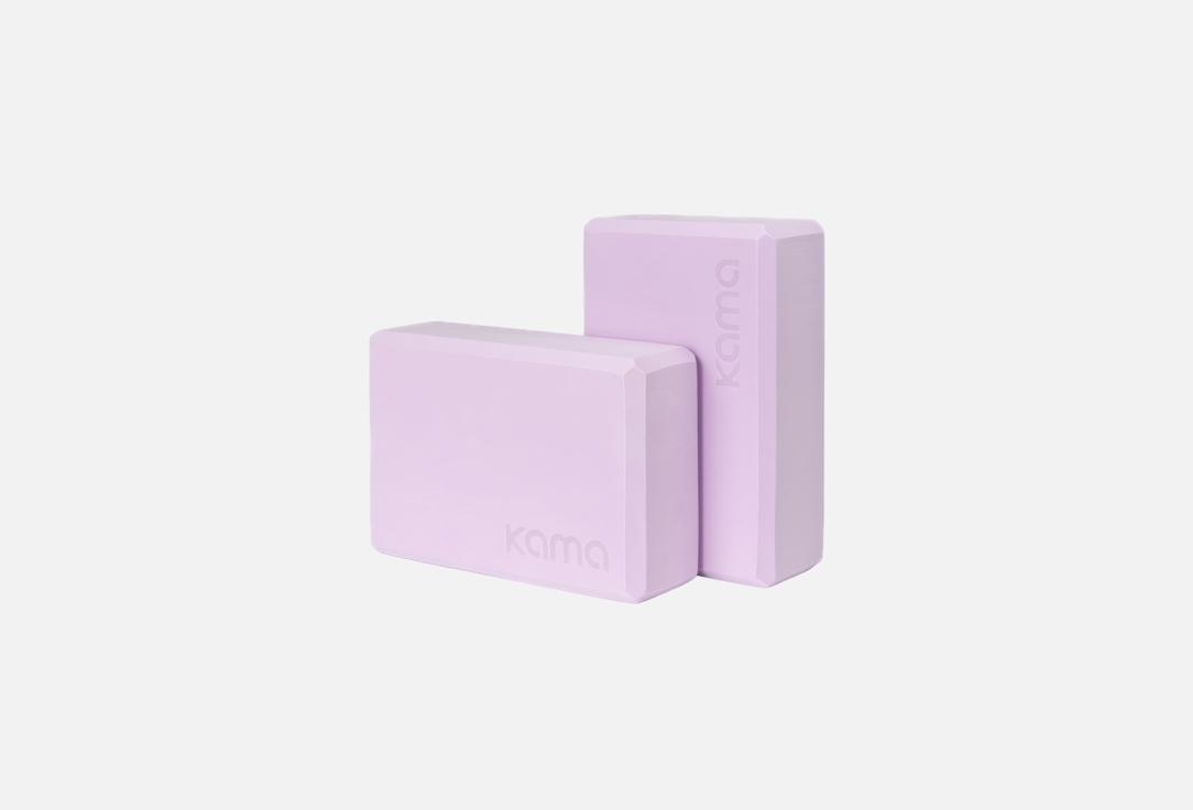 Блоки для йоги KAMA Block pink 2 шт
