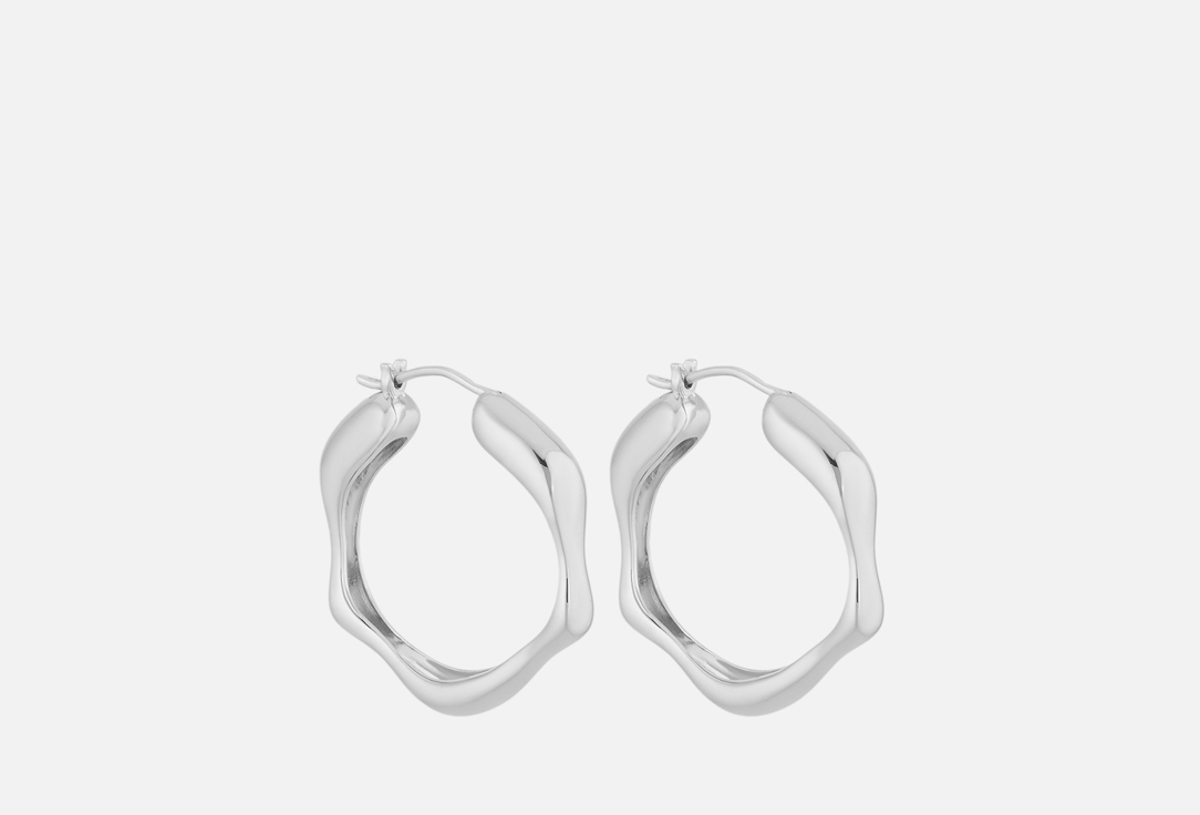 Изображение товара Серьги YOU JEWEL Earrings Plum из латуни с родием для женщин