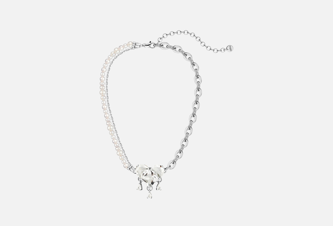 Изображение товара Колье GINADREAMS Раз и навсегда из натурального жемчуга и цирконов, ручная работа