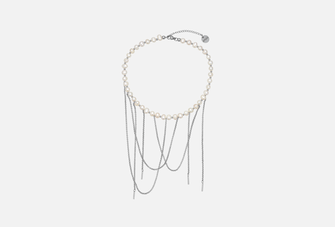 Изображение товара Чокер ДУША_BRAND Pearl & chains choker