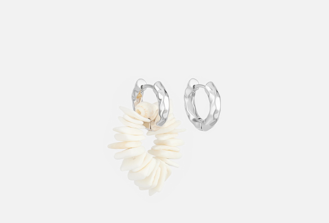 

Серьги OHLOVEPOWER, Natural shell 2 шт