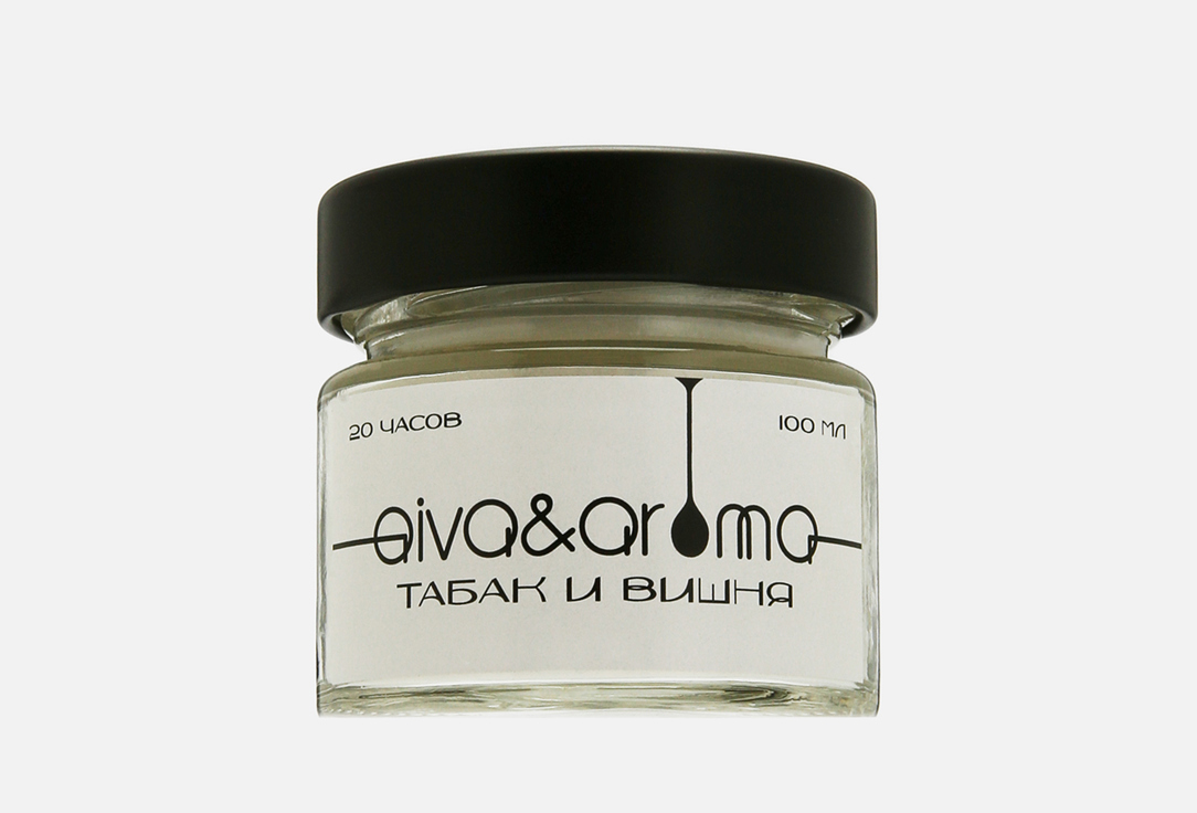 Изображение товара Ароматическая свеча AIVA&AROMA Табак и вишня