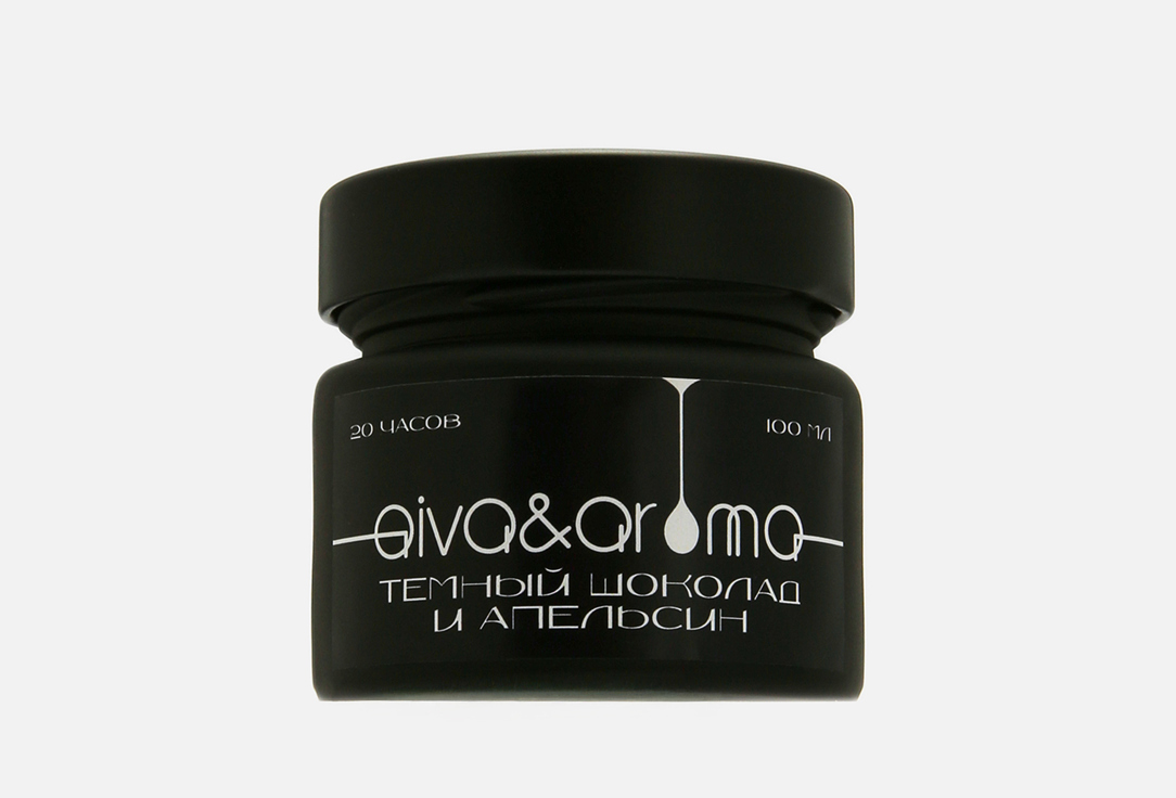 Изображение товара Ароматическая свеча AIVA&AROMA Темный шоколад и апельсин