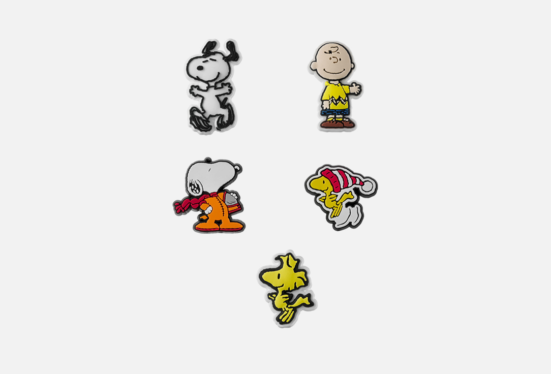 Изображение товара Набор джиббитсов YamCase Снупи для защиты обуви и чехлов, пластик