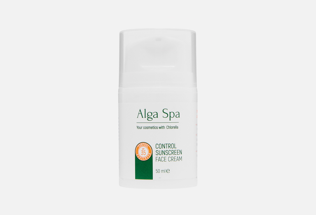 Солнцезащитный крем для лица с SPF 35 ALGA SPA CONTROL SUNSCREEN 50 мл