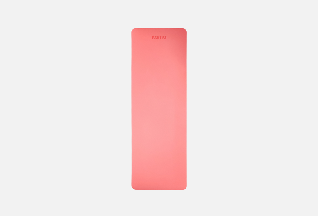 Коврик для йоги и фитнеса KAMA Mat pink peach 1 шт