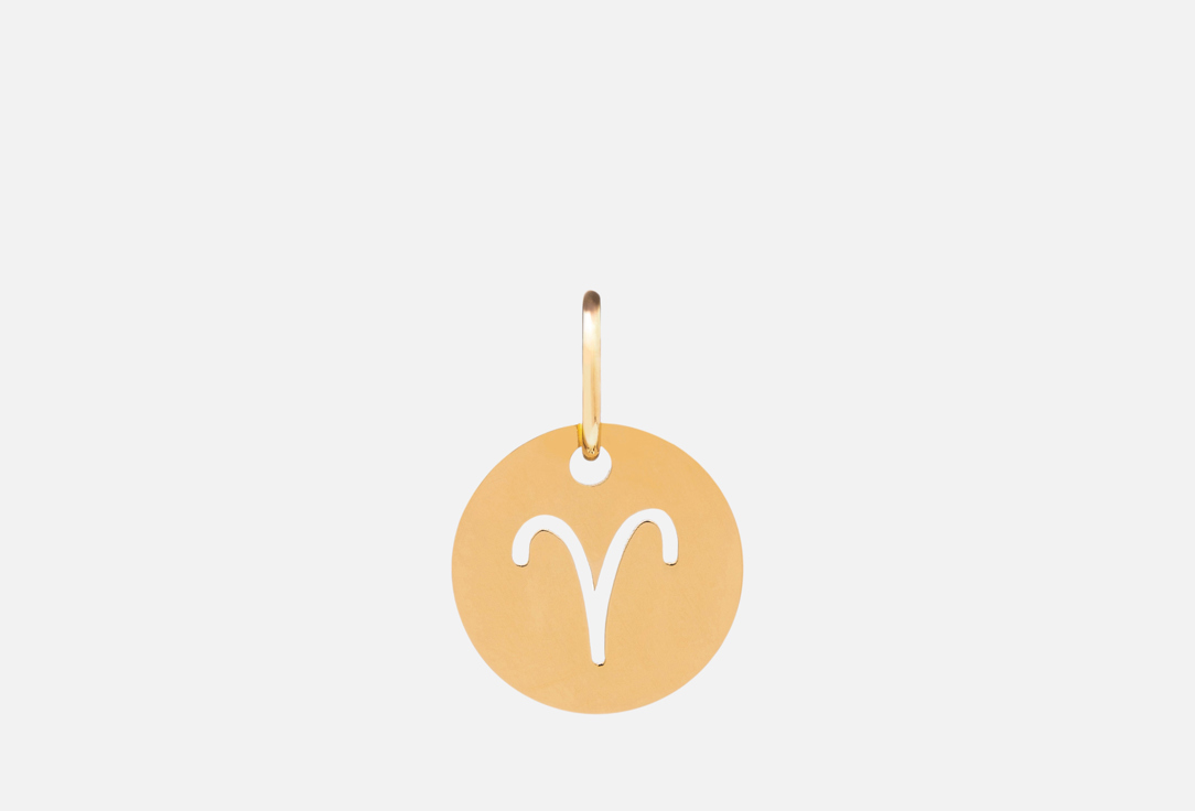 Изображение товара Подвеска Знак Зодиака Овен золочение 1,6 см