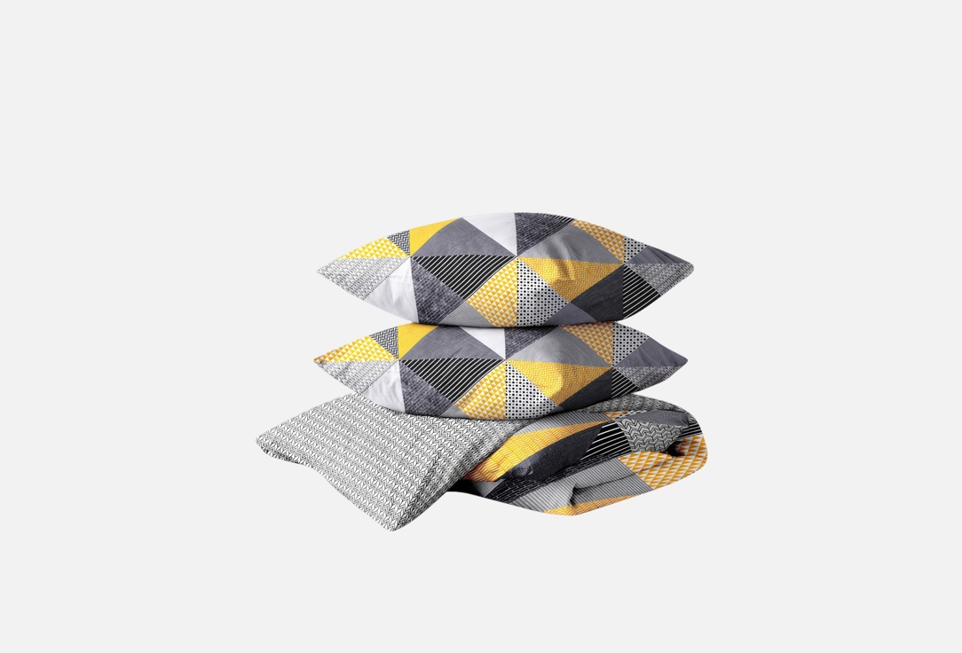 Изображение товара Комплект постельного белья Унисон New Jersey 1.5-спальный бязь с наволочками 50х70