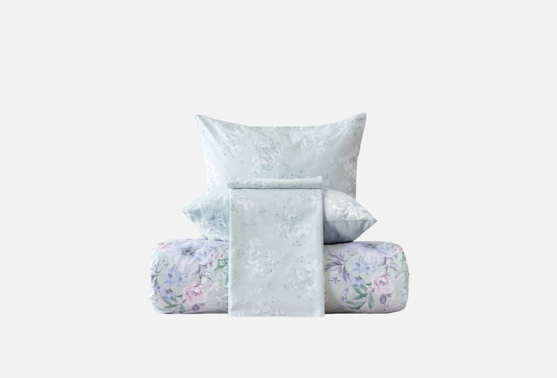 Изображение товара Комплект постельного белья Mia Cara Eiphoria сатин 2-спальный с евро простыней