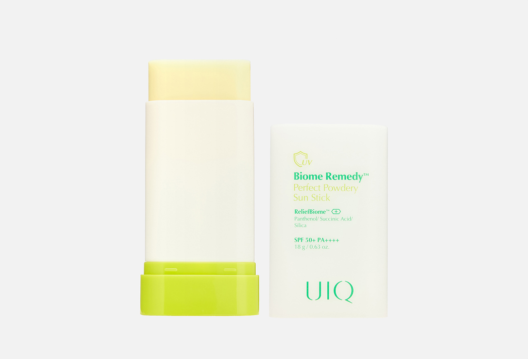 Изображение товара Солнцезащитный стик для лица с SPF50 UIQ Biome Remedy Perfect Powdery Sun